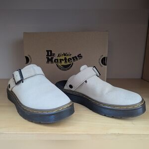 Dr. Martens Suede Carlson Clogs